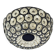 Large Mid-Century Glass Ceiling Light from Limburg, Germany, 1960s