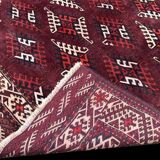 Turkmen Bukhara Yomud Rug: 3.10 X 2.08 Meters