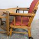 Chaise haute bébé vintage transformable