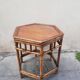 Table en bambou
