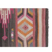 Tapis vintage turc de Oushak, tissé à la main 78x274 cm