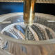 Lampe "Bamako" en cristal de Lalique France - Vintage vers 1970
