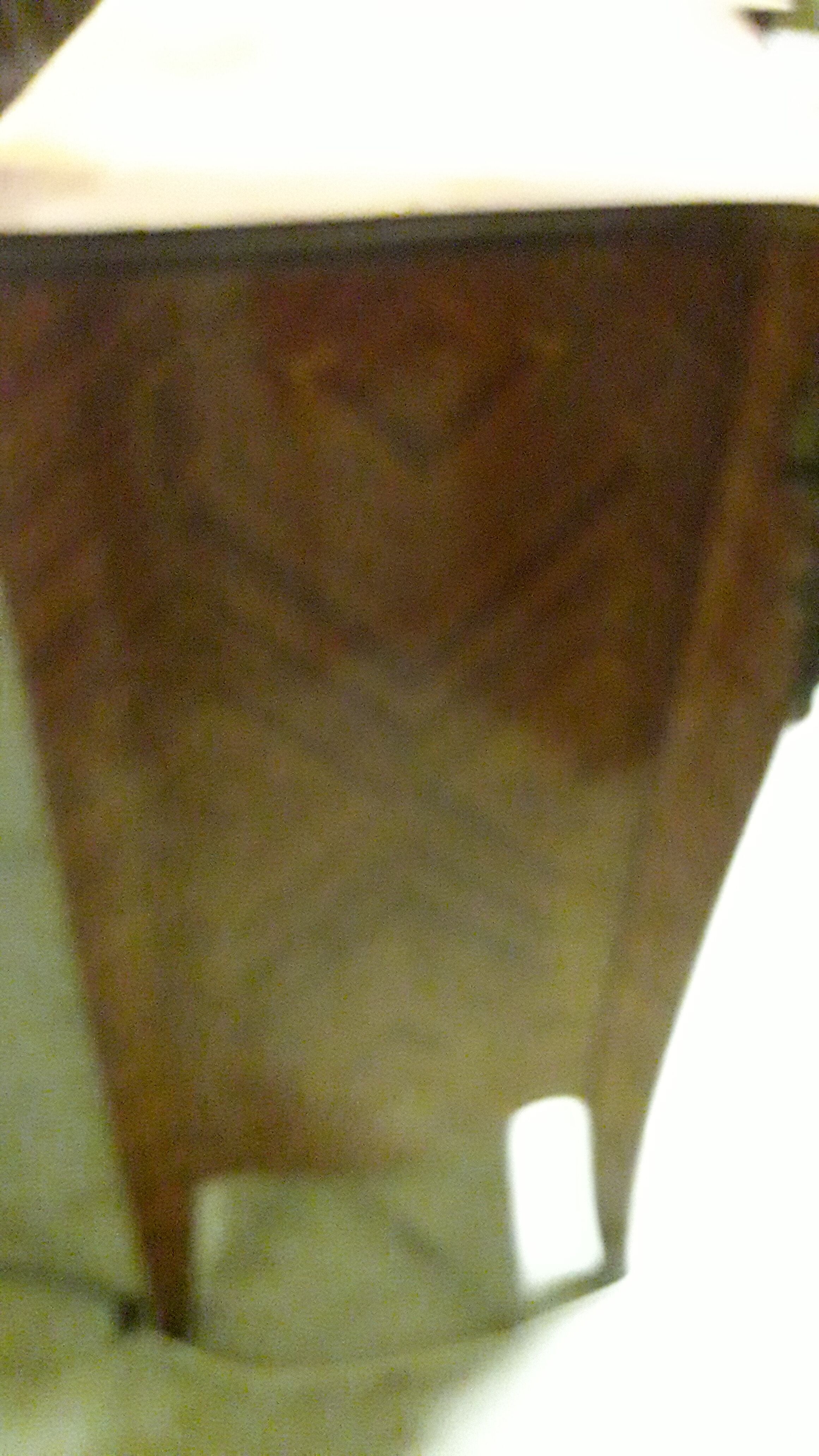 Low bronze marquèterie and marble top