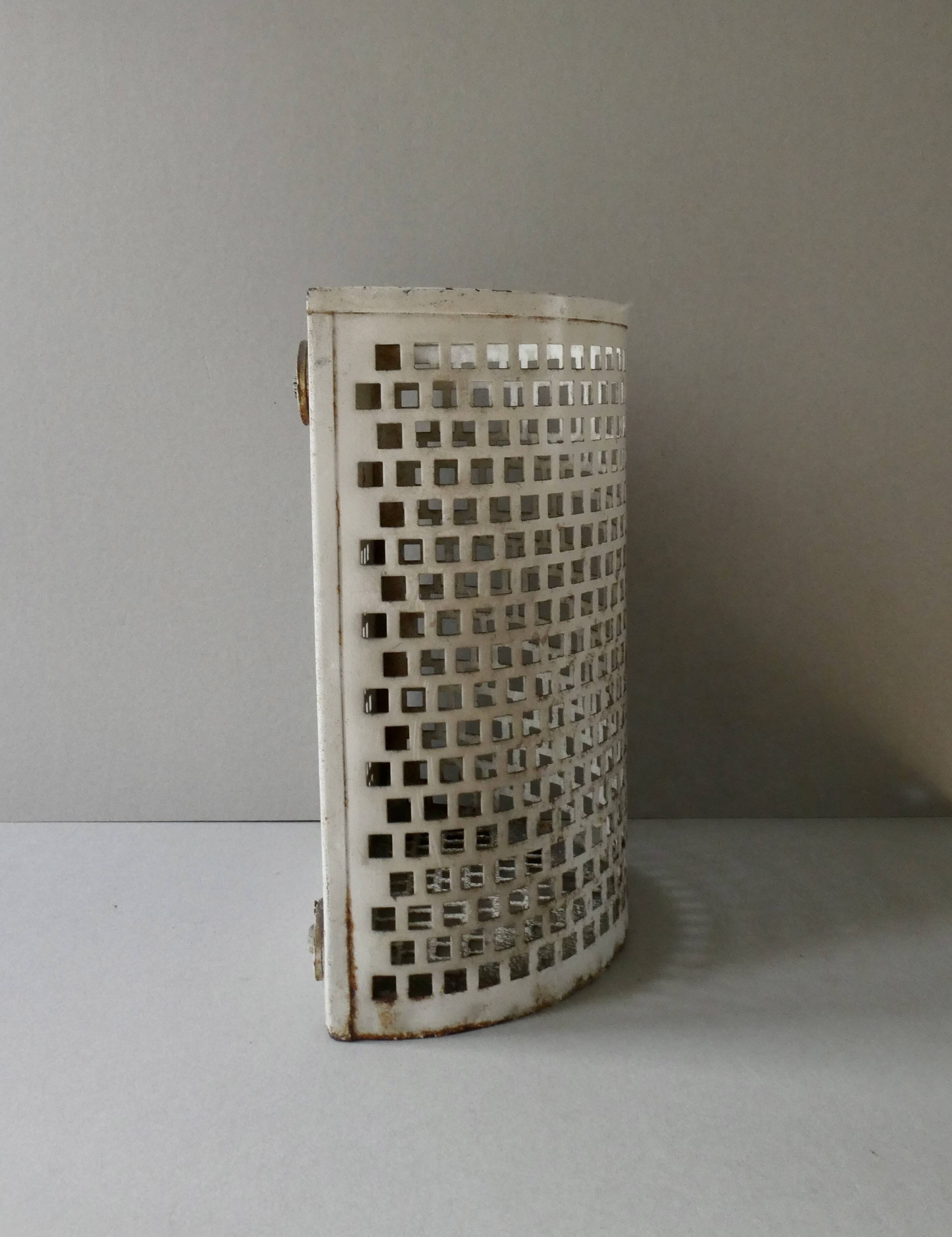 50s metal waste paper basket