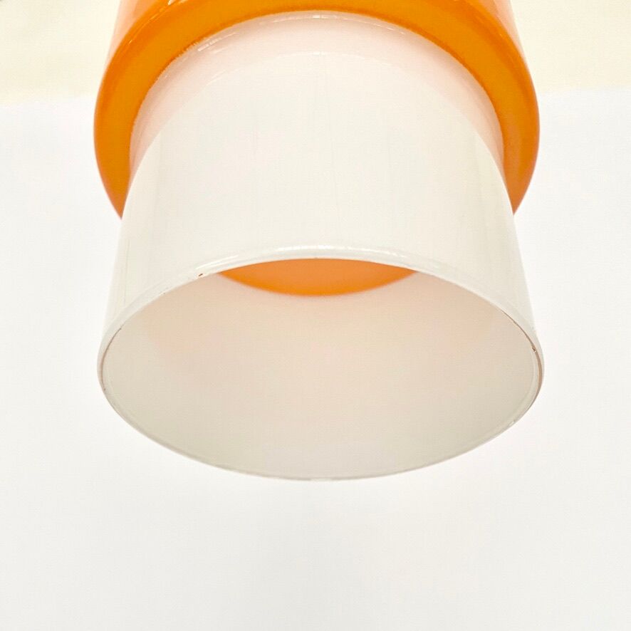 Vintage opaline pendant lamp 70