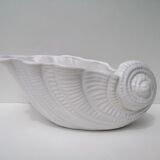 Salad bowl / cache vintage shell pot in earthenware