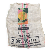 Burla burla coffee bag Colombia Limo home decor cushion makeover