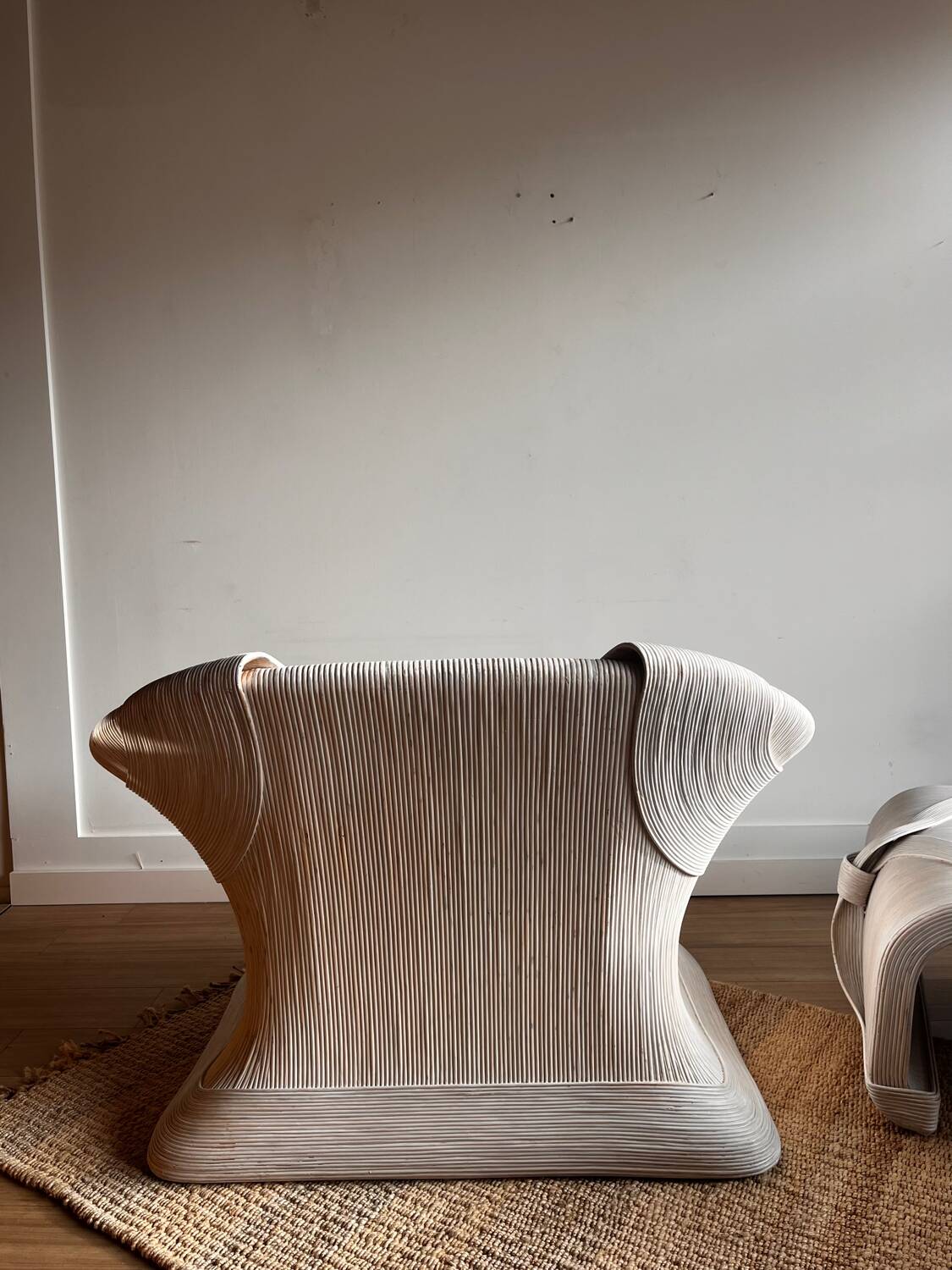 Betty Cobonpue Scultura rattan fauteuil 80’s