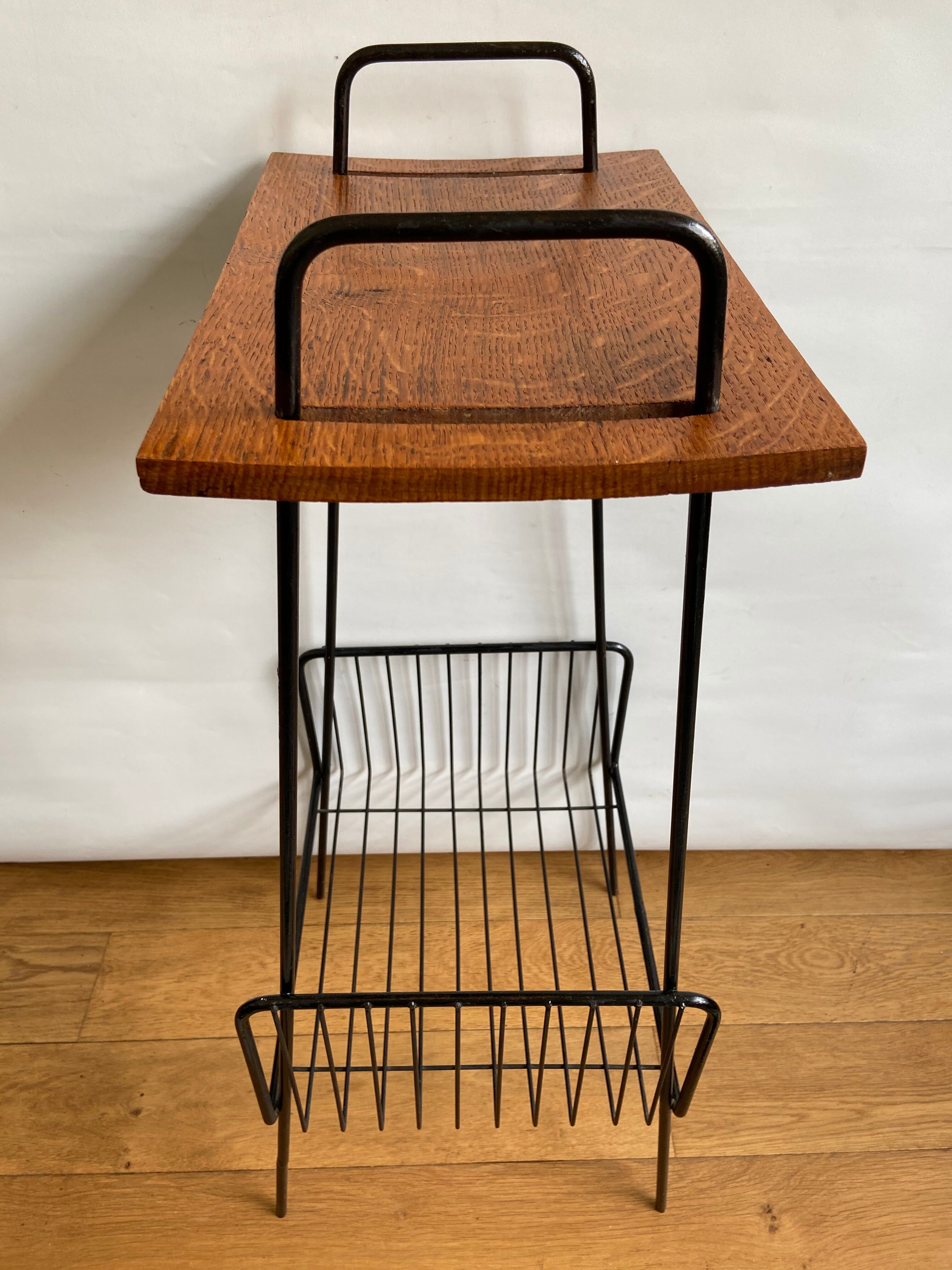 Dessert - metal and wooden sofa tip