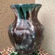 Vase in sandstone enamelled with the puisaye