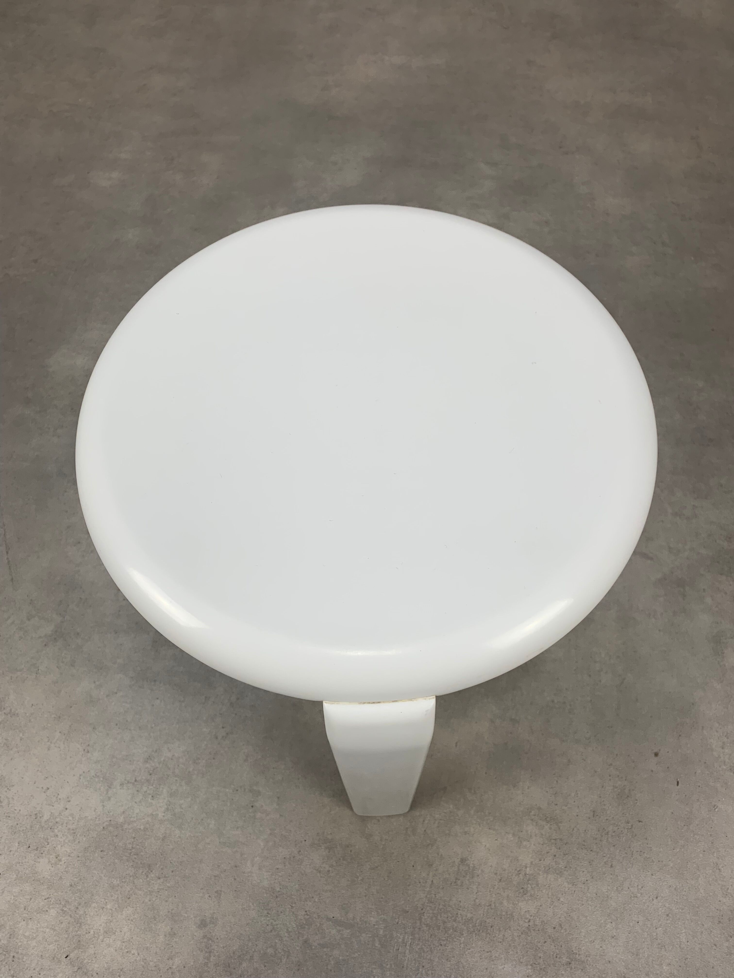 Tabouret tripode Metalplastica Lucchese, Italie, 1970