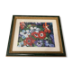 Framed painting 35X28 cm Anemones