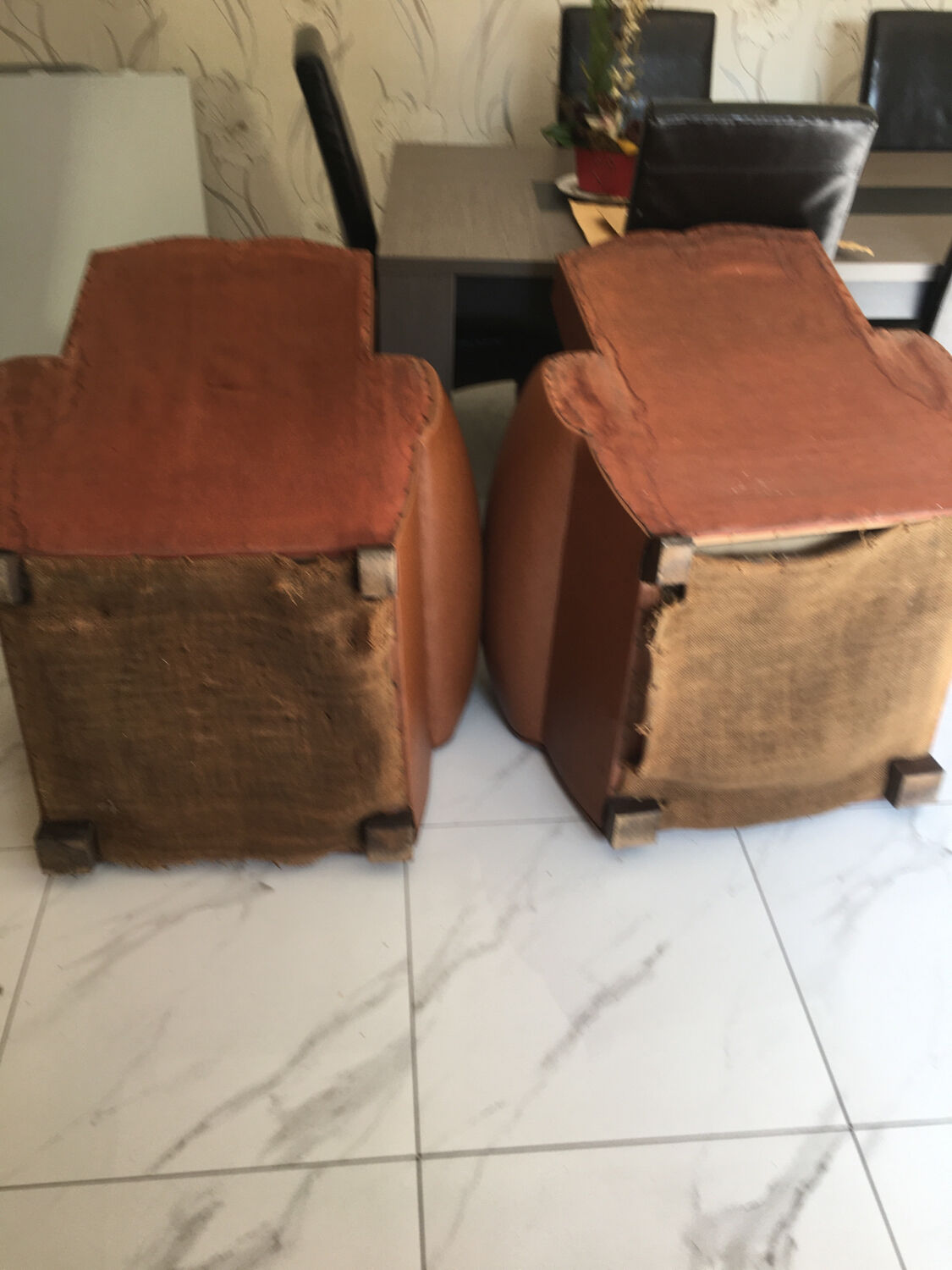 2 Moustache club chairs