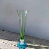 Multicolored Clichy glass vase