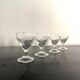 Crystal liqueur glasses
