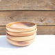4 hollow plates in stoneware roger jacques saint amand