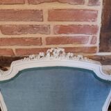 Pair of Louis XVI style armchairs