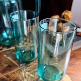 1 set of 6 glasses + the pitcher from Cristallerie D'Arc