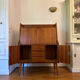 Secretary Vintage English teak 60s