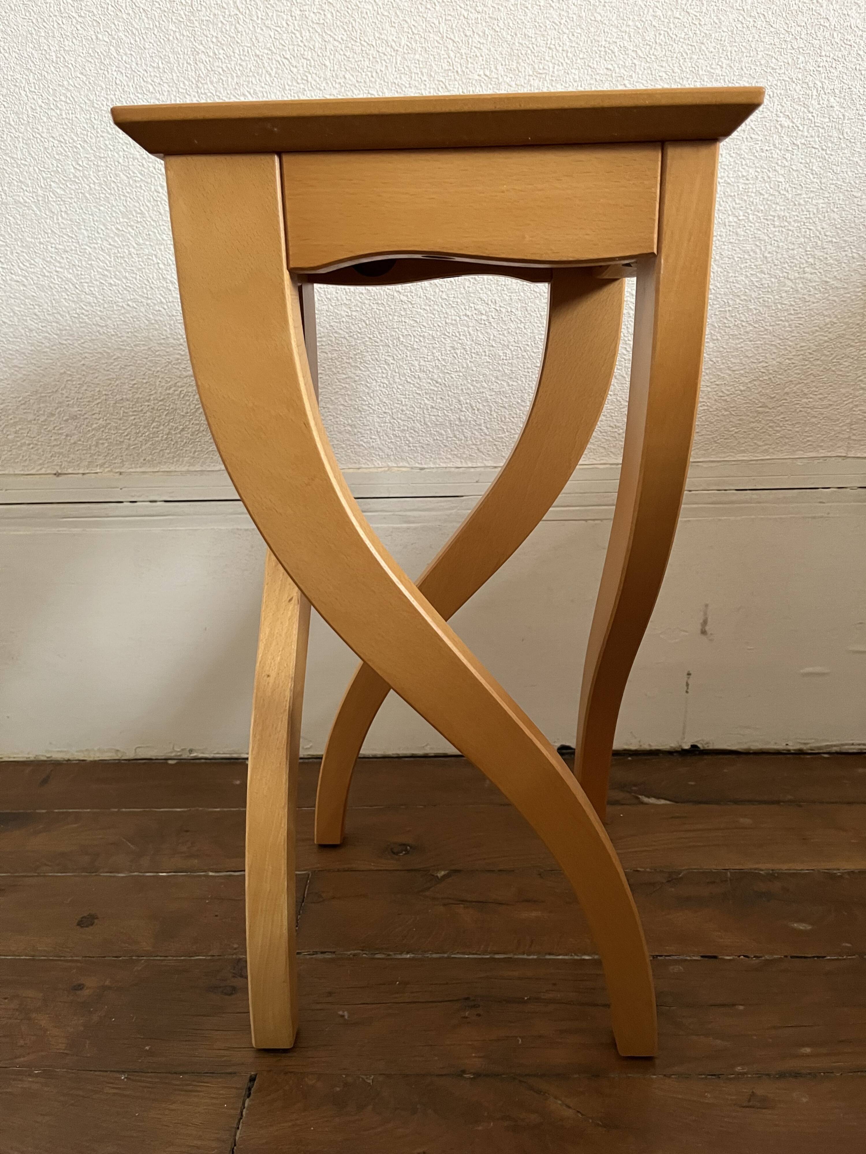 Side table / bedside table / plant stand