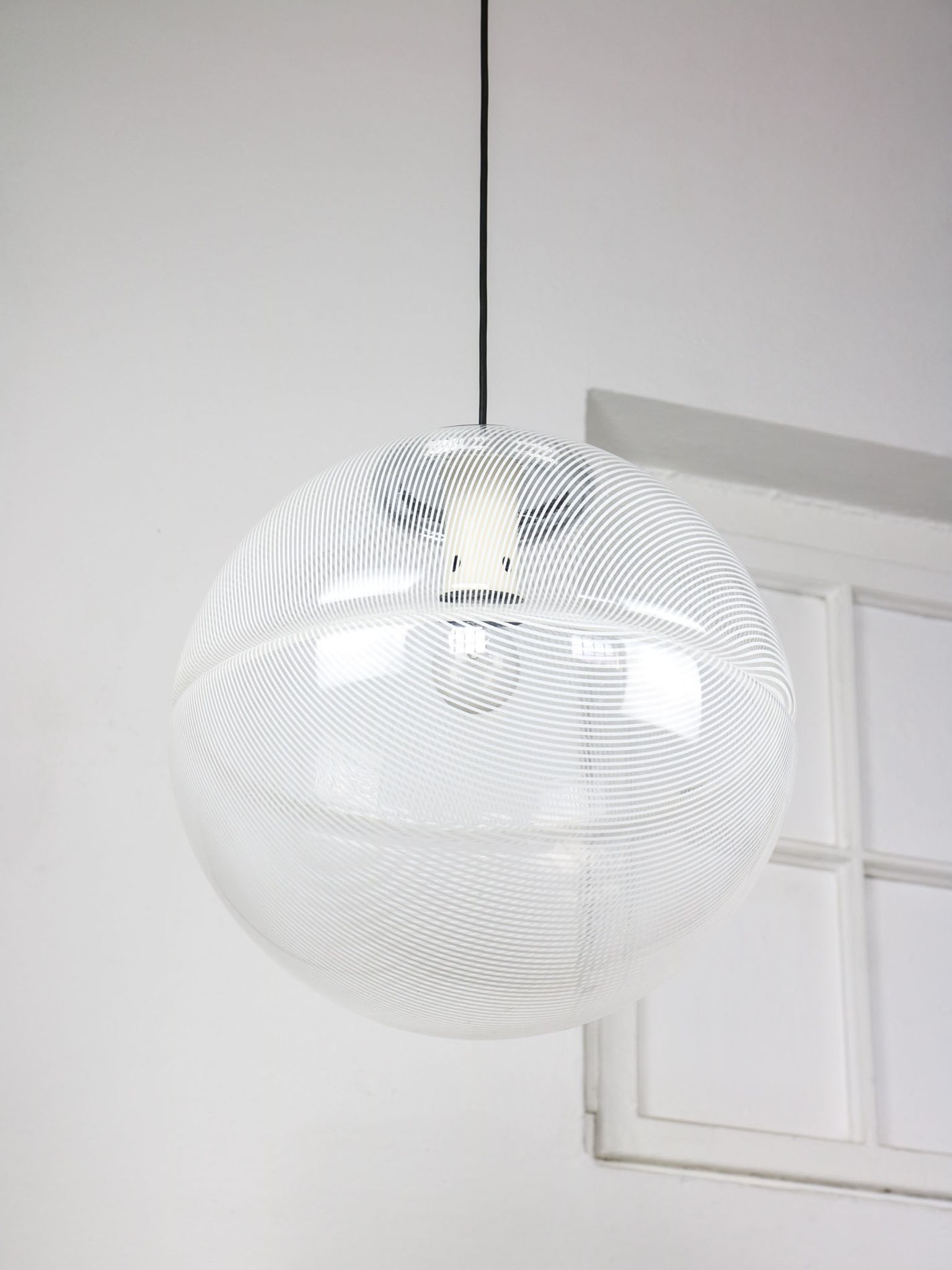 Suspension Space Age Sfera par iGuzzini, années 1970
