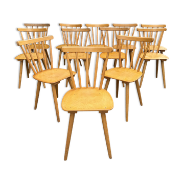 12 chaises bistrot de style scandinave