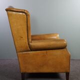 Classic sheepskin armchair