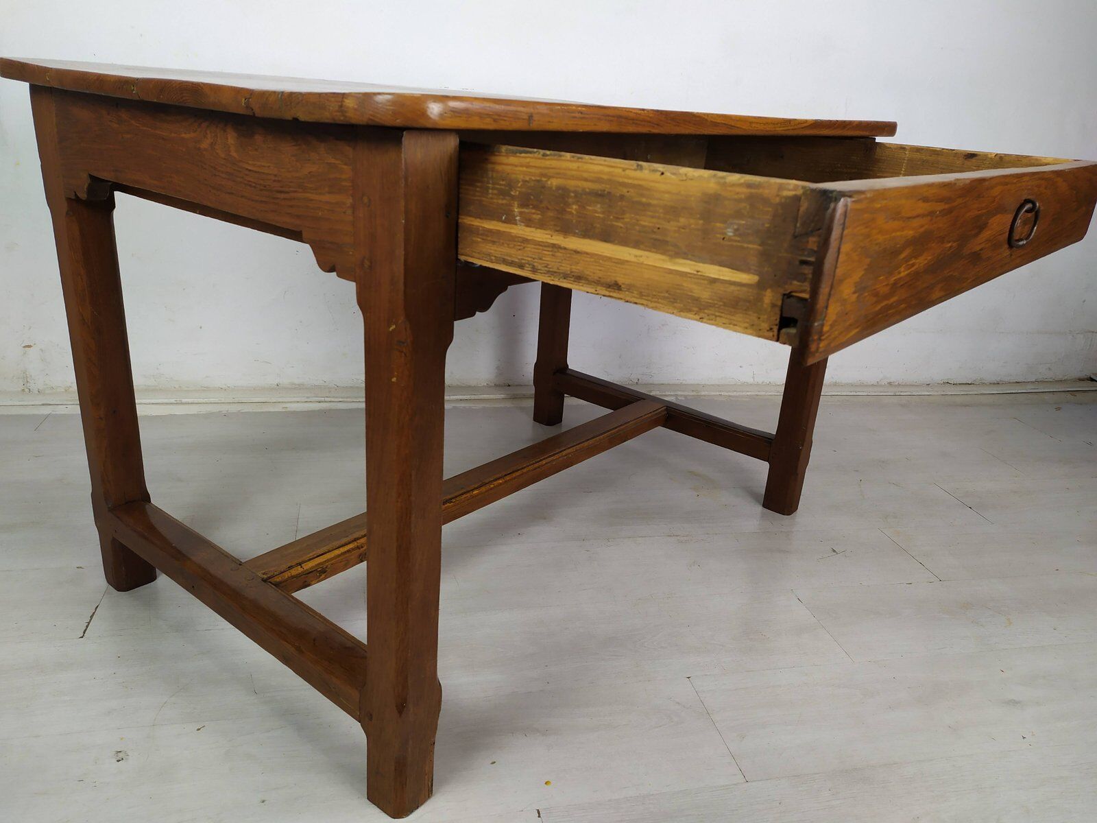 Oak work table desk