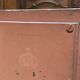 English cast iron safe without its key but open