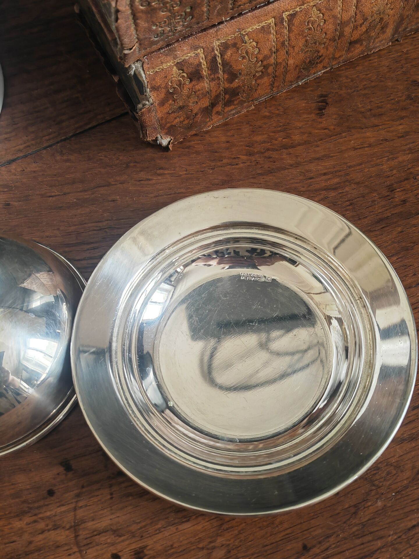 Butter dish Orfevrerie de France