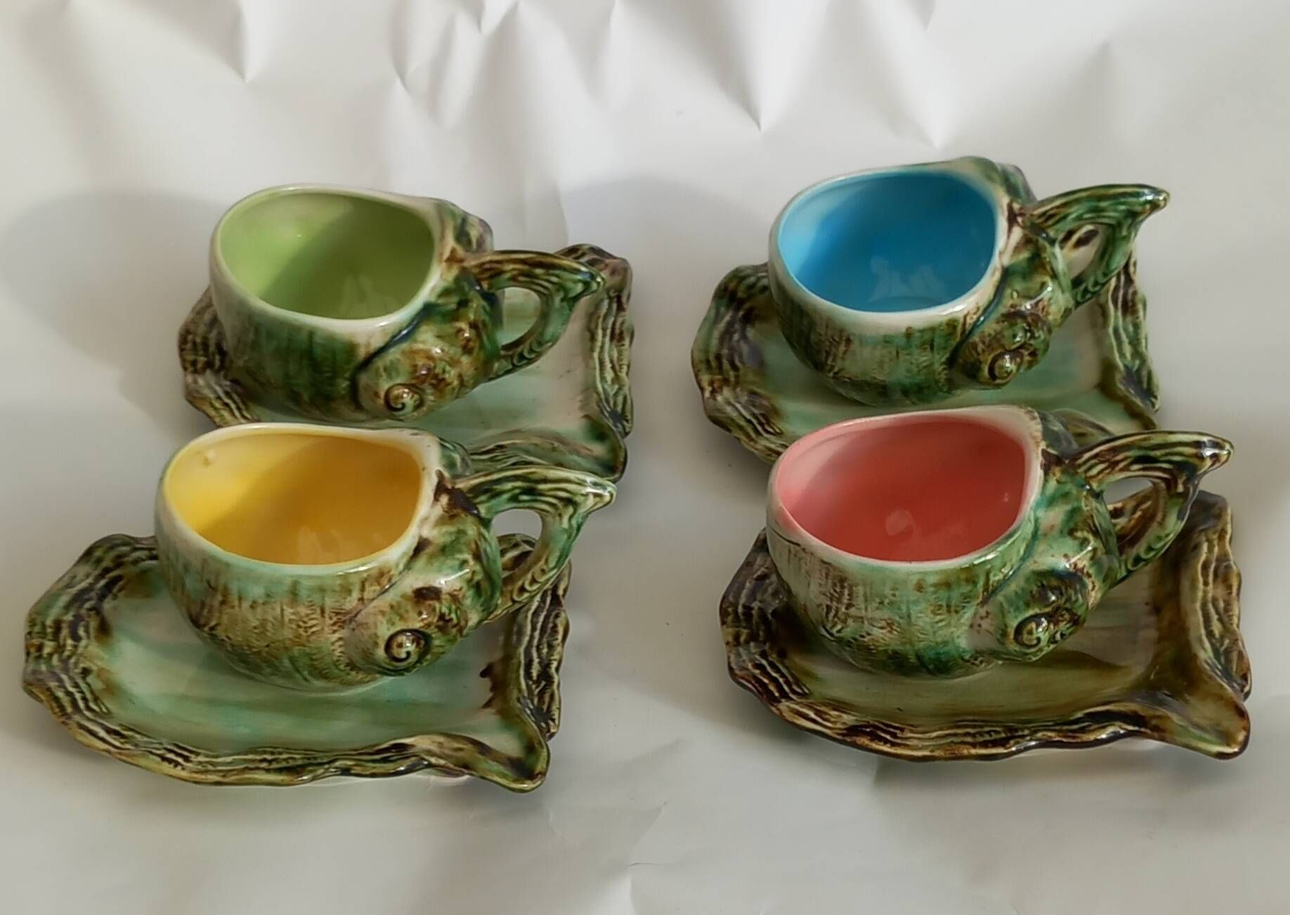 Complete shell tea set