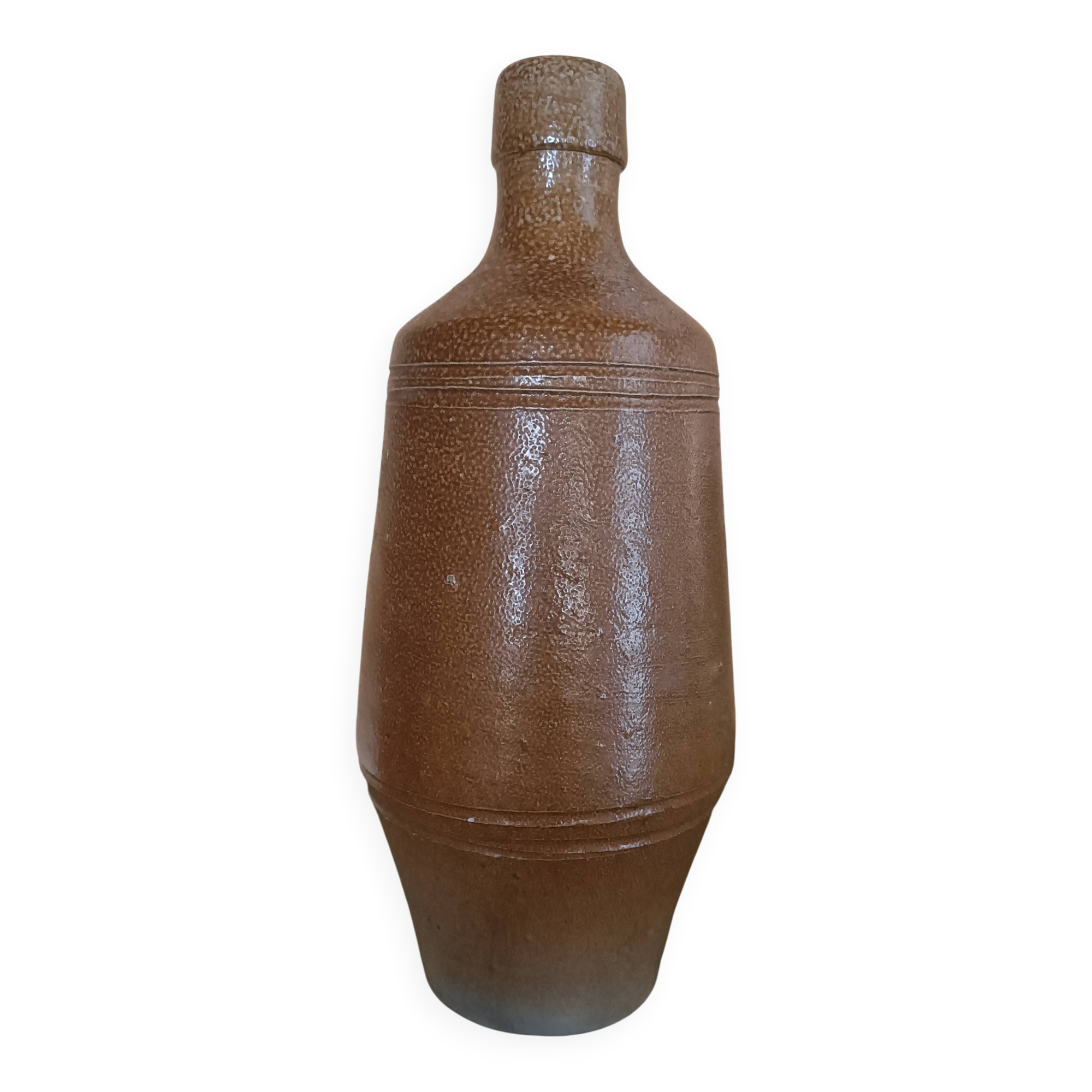 Old stoneware bottle