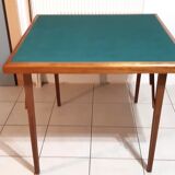 Table de bridge pliante ancienne (1er moitié XXè )