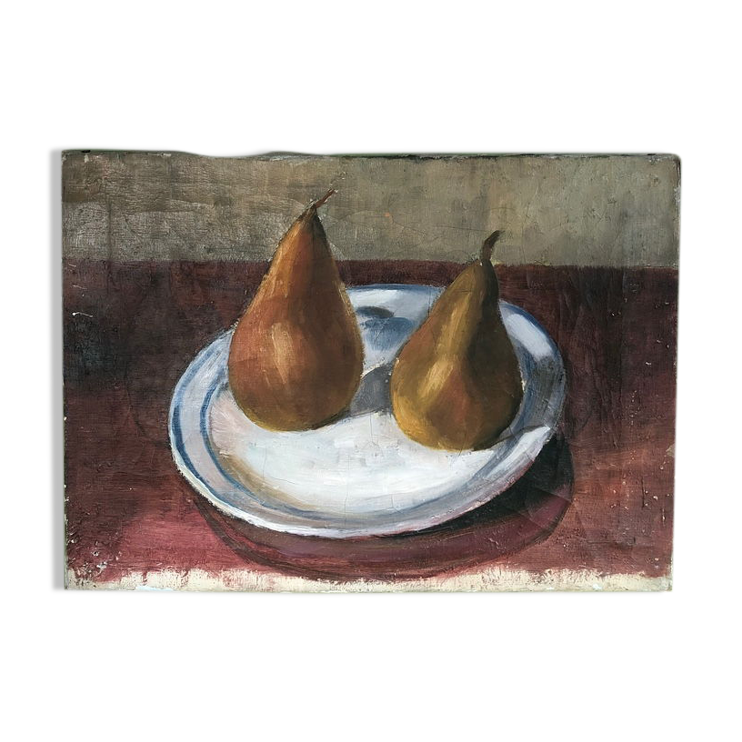 Still life with pears
