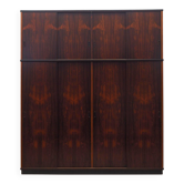 Armoire en palissandre, design danois, années 1970, fabriquée au Danemark