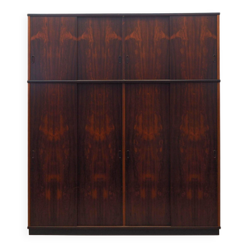 Armoire en palissandre, design danois, années 1970, fabriquée au Danemark