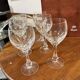 6 crystal water glasses from Lorraine