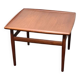 Table basse vintage en teck attribuée à Grete Jalk pour Glostrup