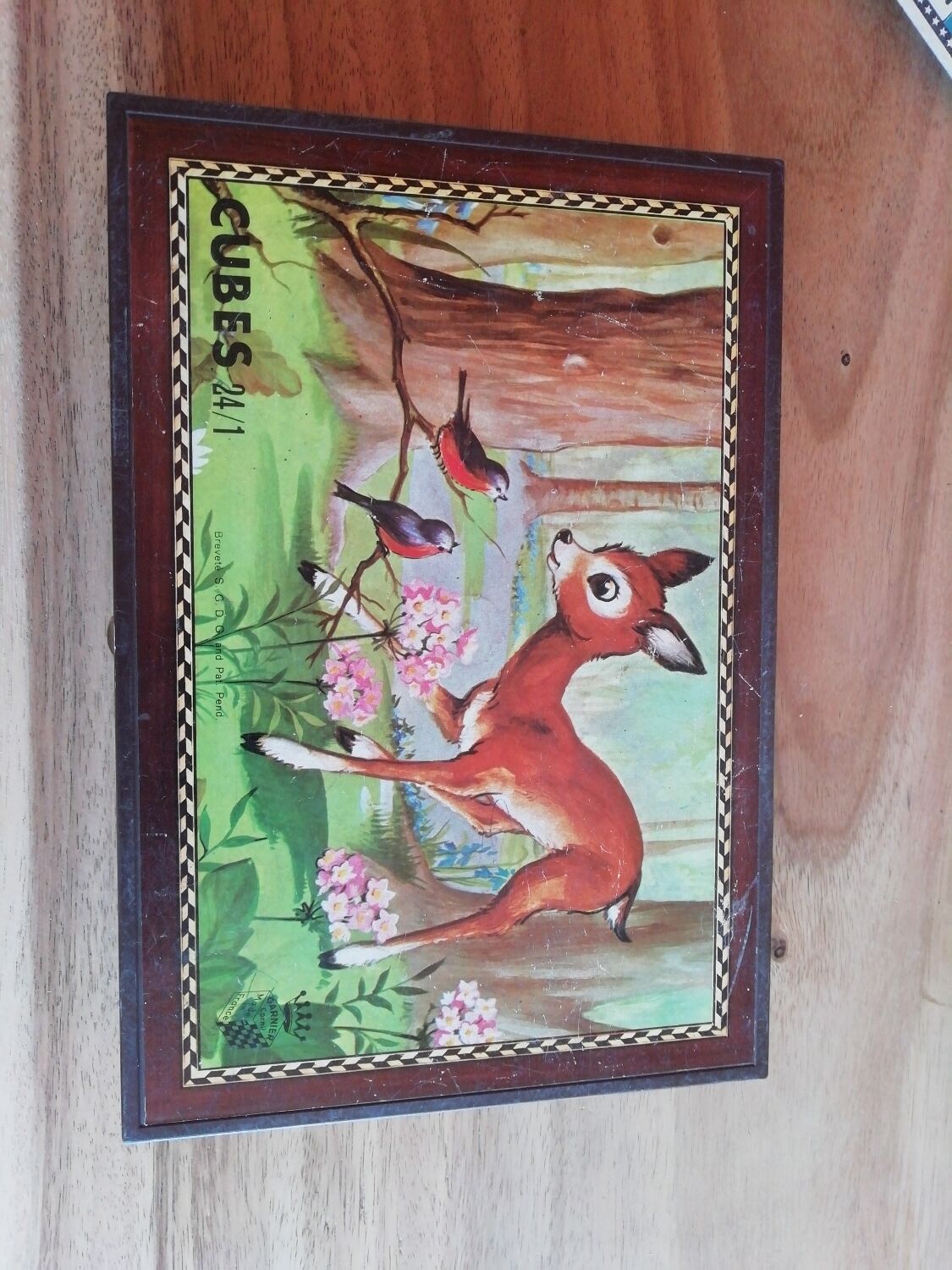 Jeu cube vintage