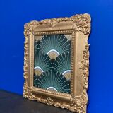 Cadre vintage doré