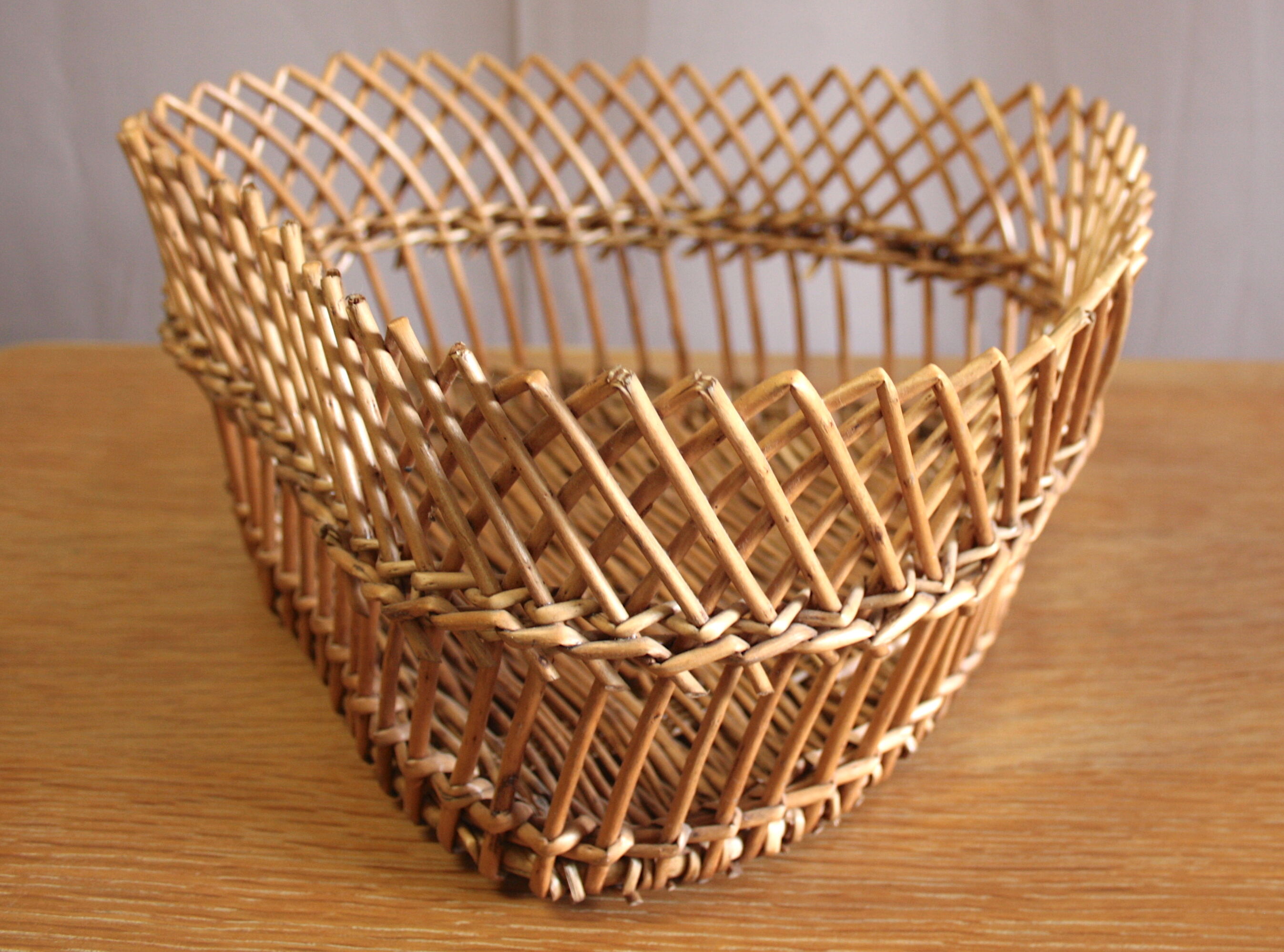 Heart in rattan basket