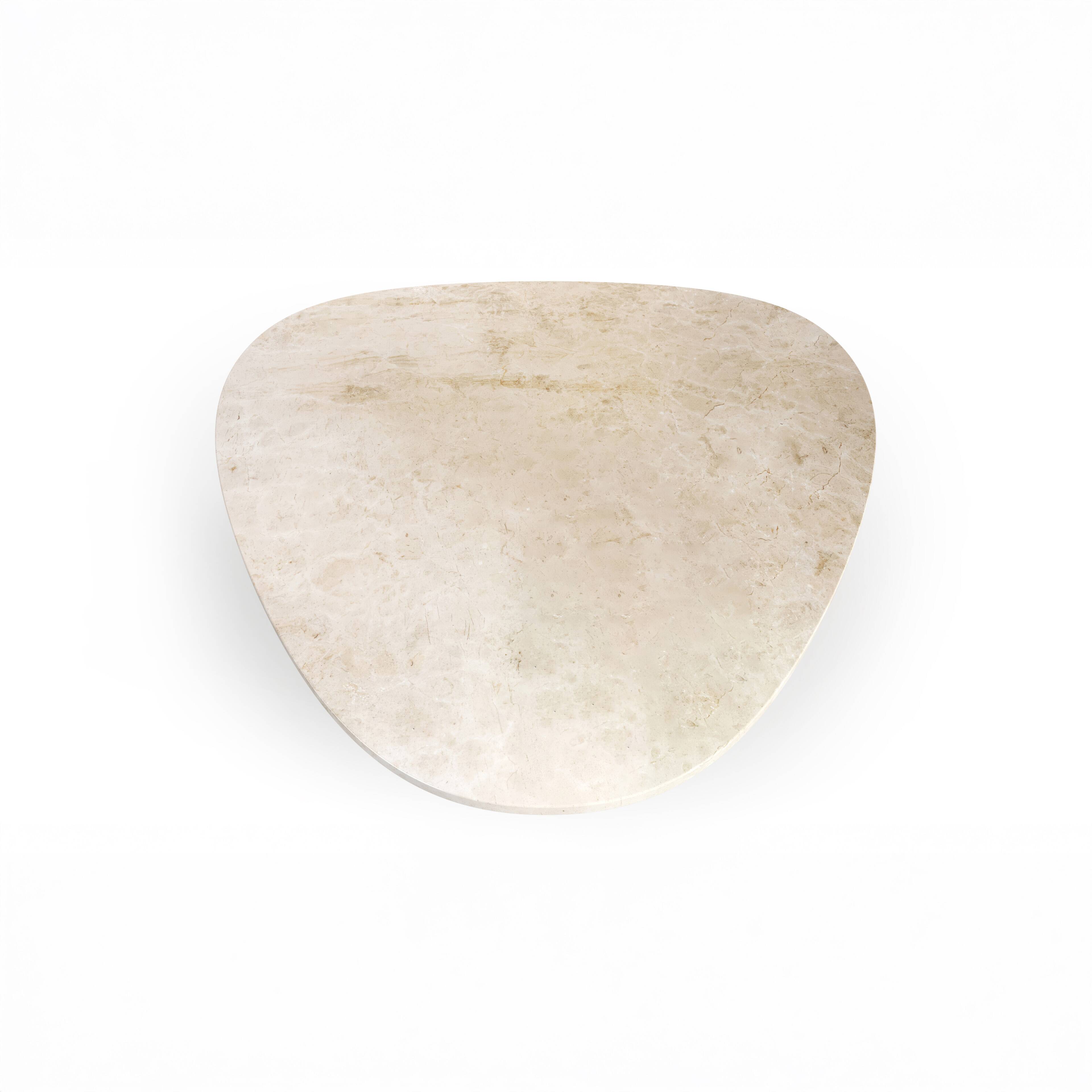 STONE VALLEY Contemporary coffee table – Rivage – Crema marble