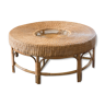 Rattan coffee table 120 cm