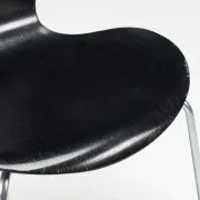 Arne Jacobsen set of eight 3107 Butterfly dining chairs Fritz Hansen Denmark 1967
