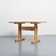 Table en pin massif, Les Arcs, France.