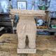 Vintage rattan coffee table