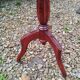 Table de chevet plateau marbre style louis xvi