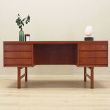 Teak desk, Danish design, 1970s, production: Denmark