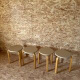 Tabourets Alvar Aalto « 60 »