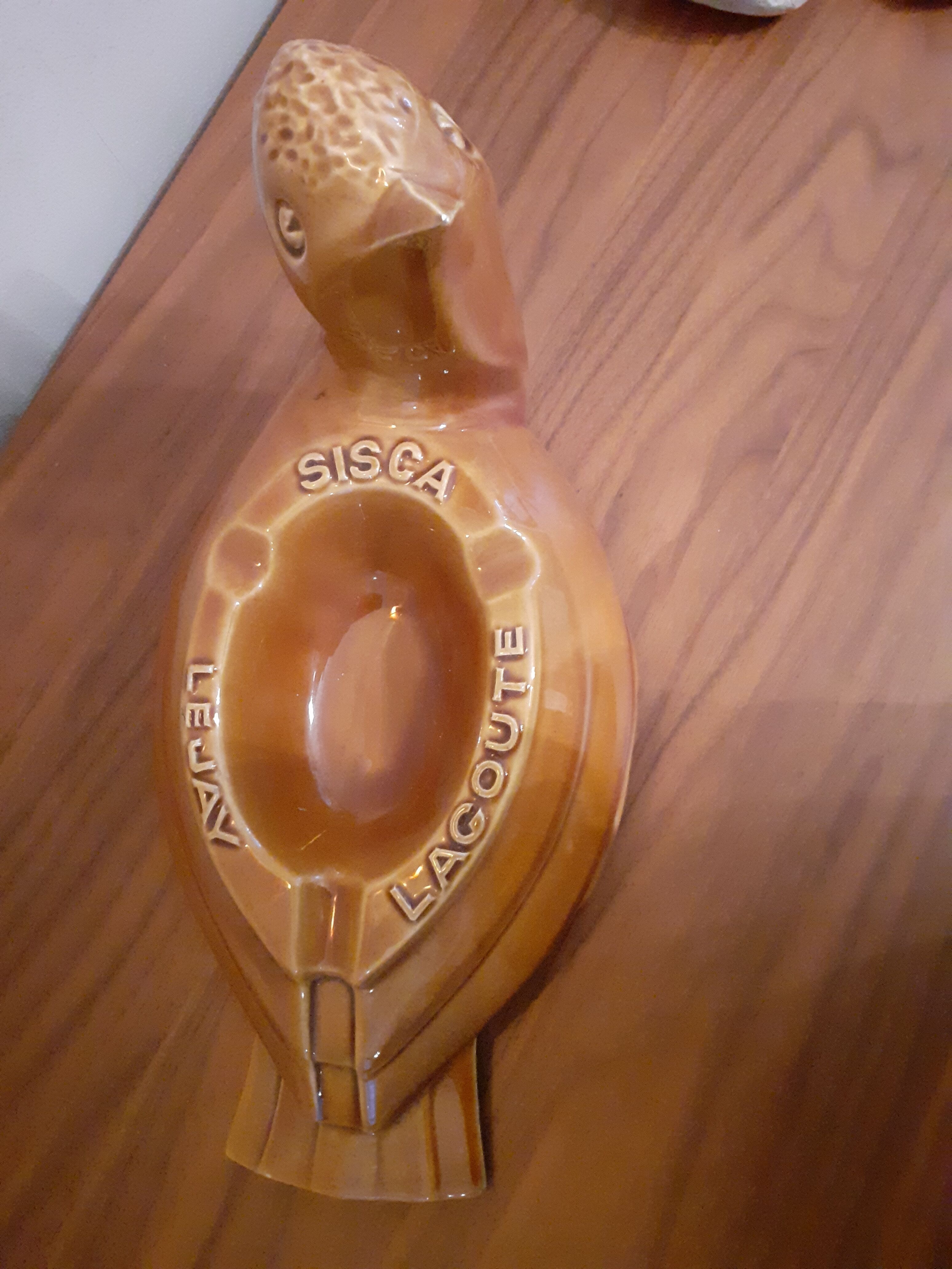 Advertising ashtray Lejay Lagoute